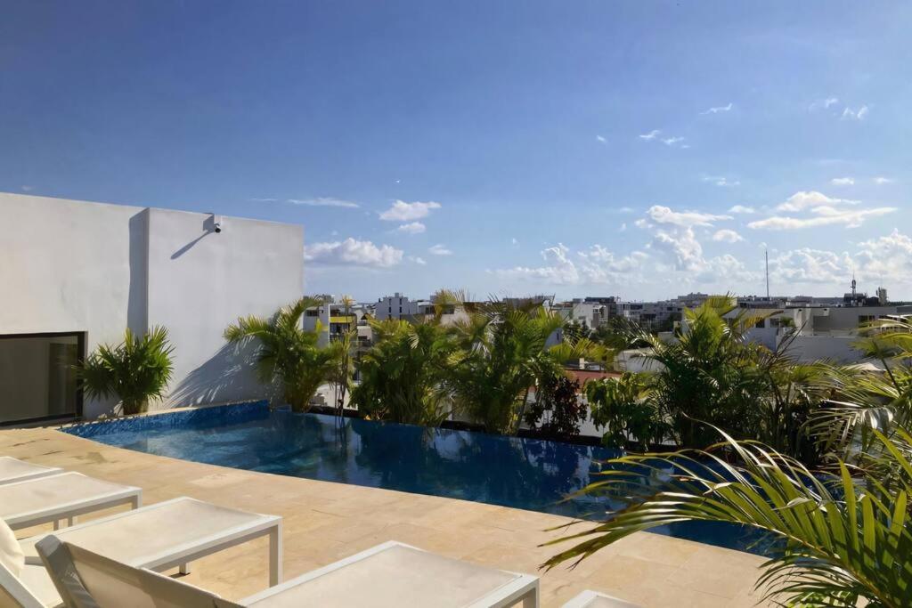 Apartamento Menesse 38 King Bed Roof Pool Playa Center Playa del Carmen
